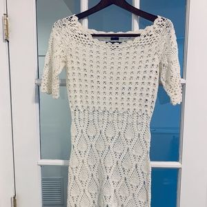 Ralph Lauren Blue Label Hand-Crocheted Dress